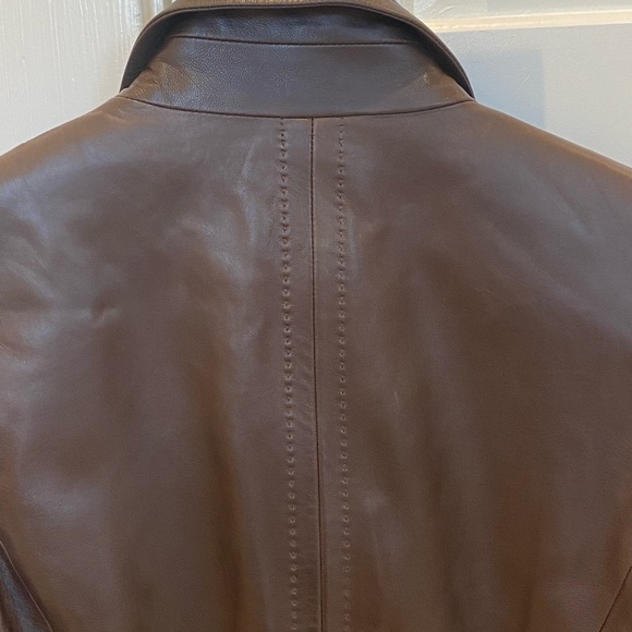 GUCCI LEATHER BLAZER - Picture 12 of 12